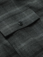 Belstaff - Fallgate Checked Cotton-Flannel Shirt - Gray