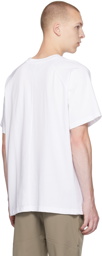 HELIOT EMIL White Fluvial T-Shirt