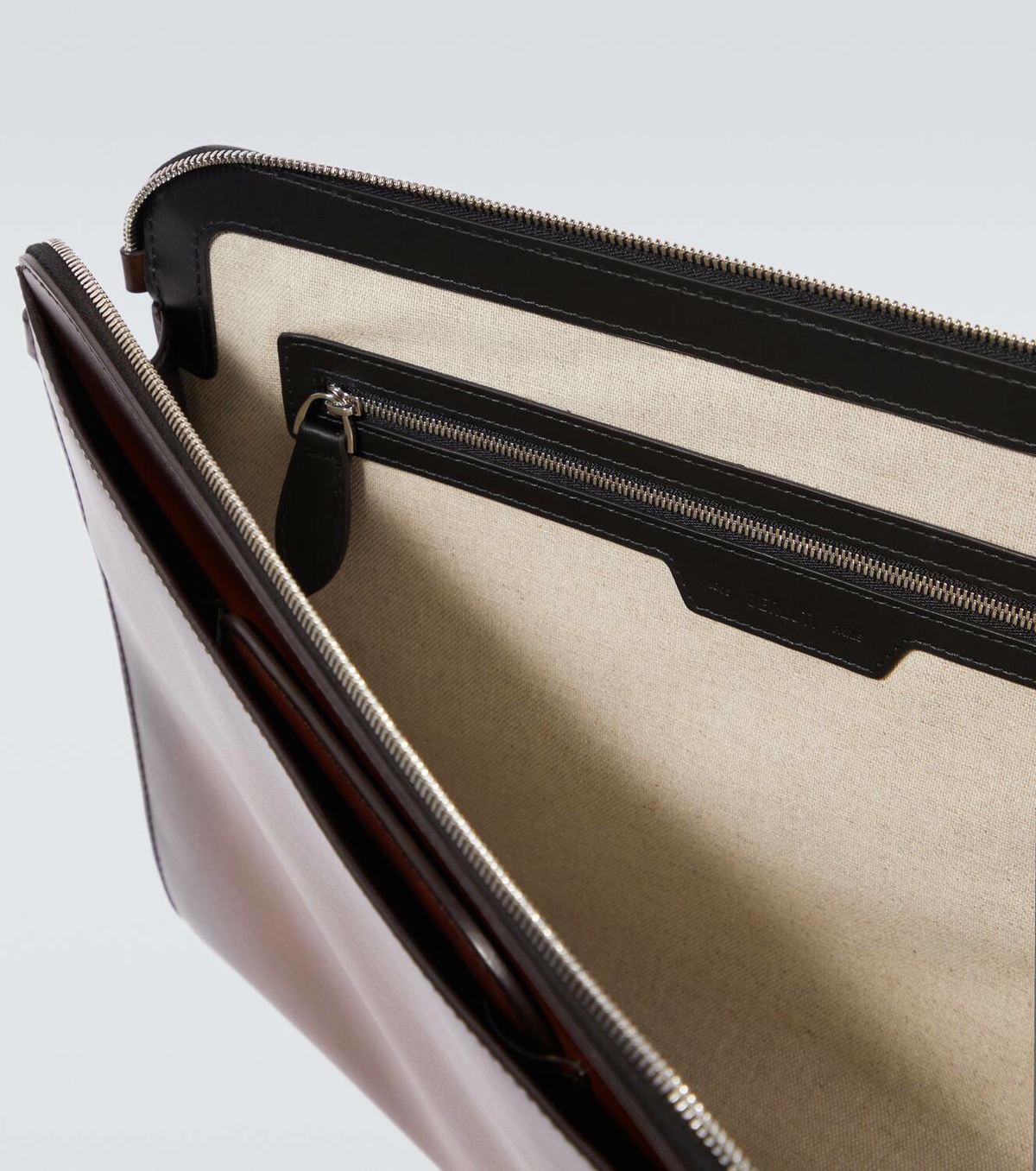 Berluti Lift II Scritto leather briefcase Berluti Berluti Lift II Scritto leather briefcase Berluti