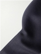Thom Sweeney - Slim-Fit Shawl-Collar Satin-Trimmed Merino Wool-Blend Tuxedo Jacket - Black
