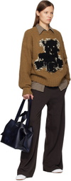 Acne Studios Tan Crewneck Sweater