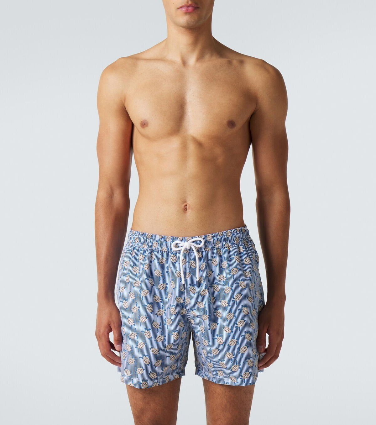 Fedeli Madeira printed swim trunks