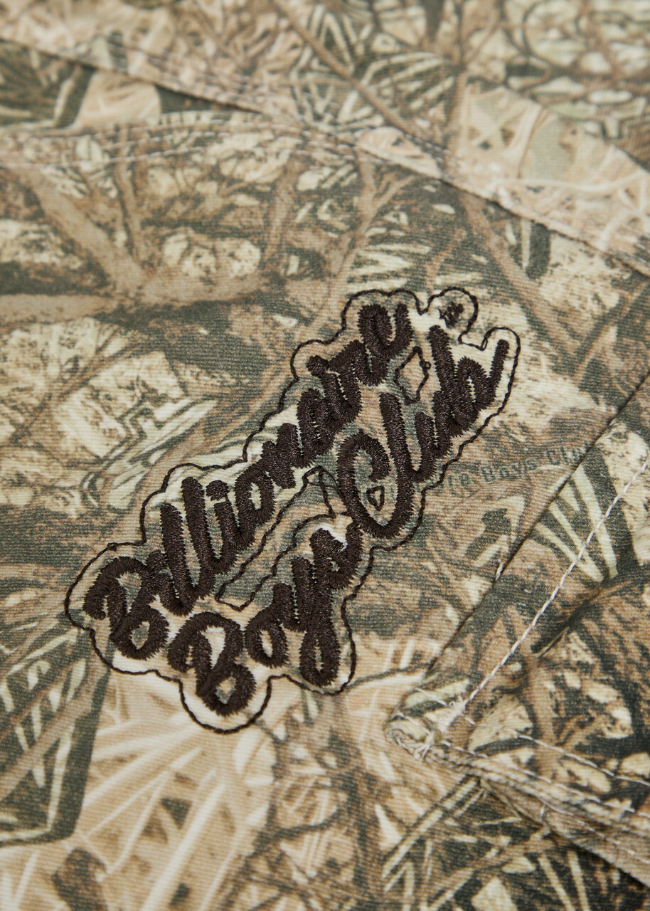 Billionaire Boys Club Camouflage Wide-leg Cotton Cargo Trousers Multicoloured 1