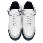 Maison Margiela Blue and White Deadstock Sneakers