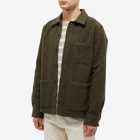 Corridor Men's Lambswool Jacket in Army