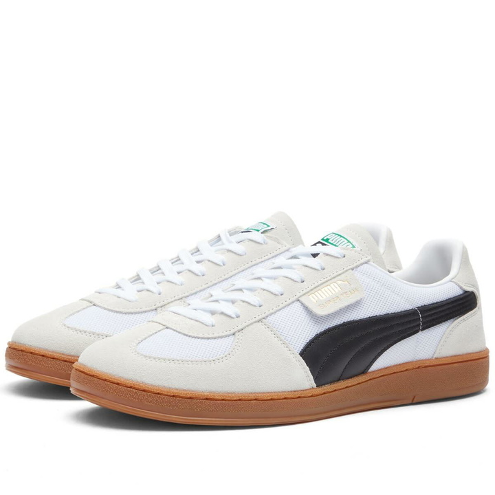 Photo: Puma Men's Super Team OG Sneakers in Puma White