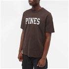 Quiet Golf Men's Pines T-Shirt in Brown