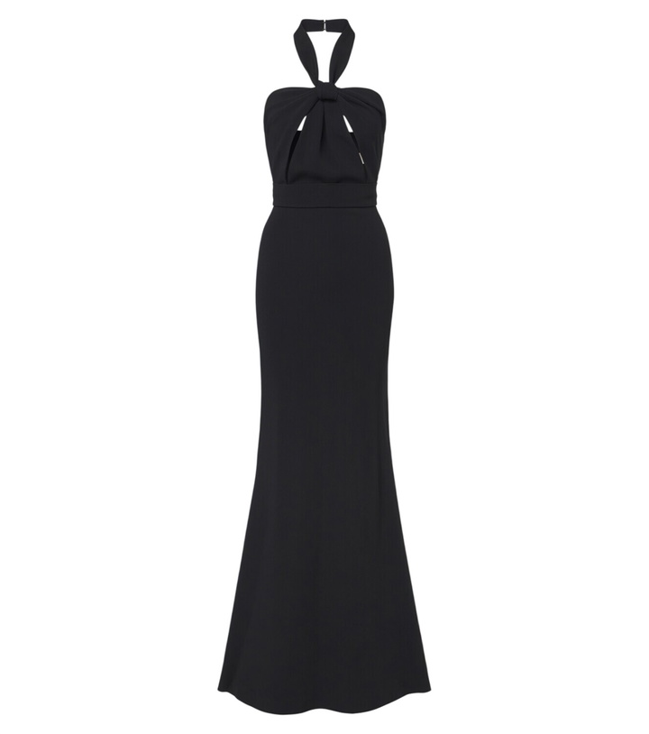 Photo: Elie Saab Crêpe halterneck gown