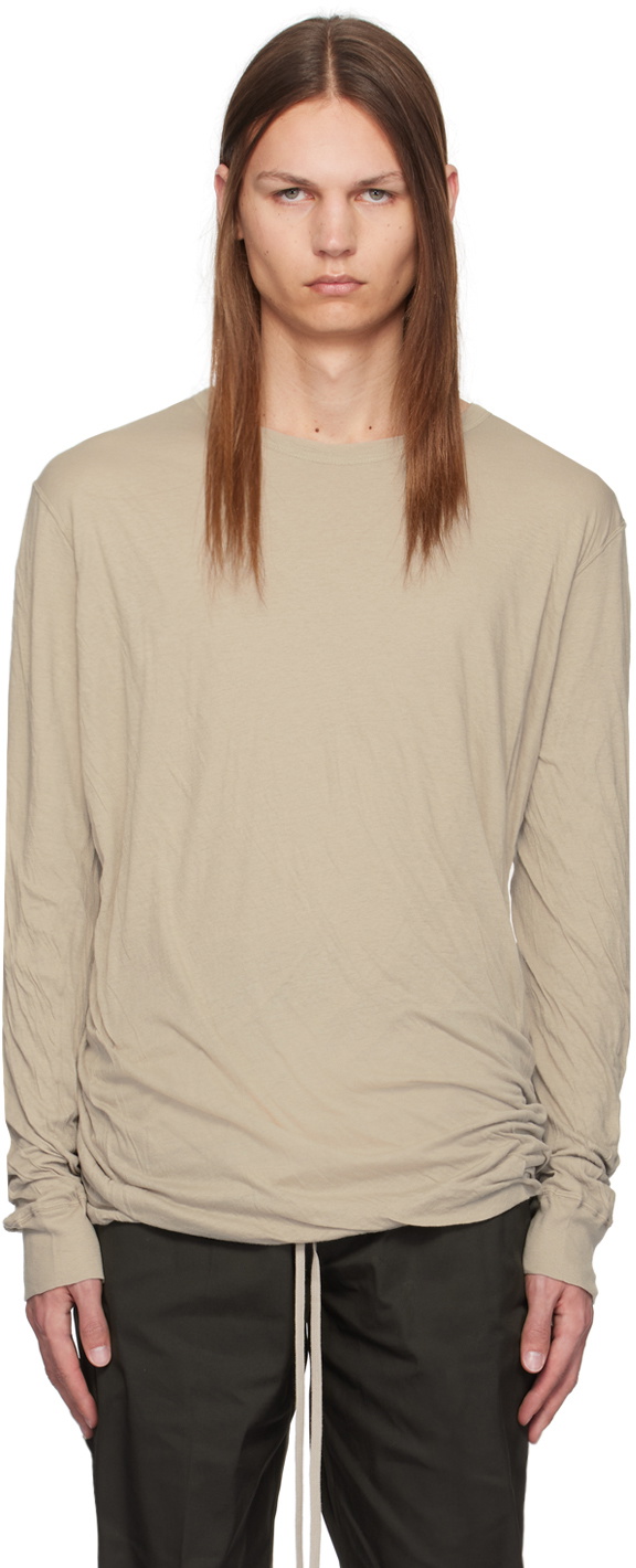 Rick Owens Off-White Porterville Double Long Sleeve T-Shirt Rick Owens