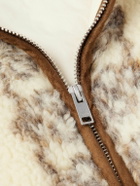 Marant - Printed Recycled-Fleece Gilet - Neutrals