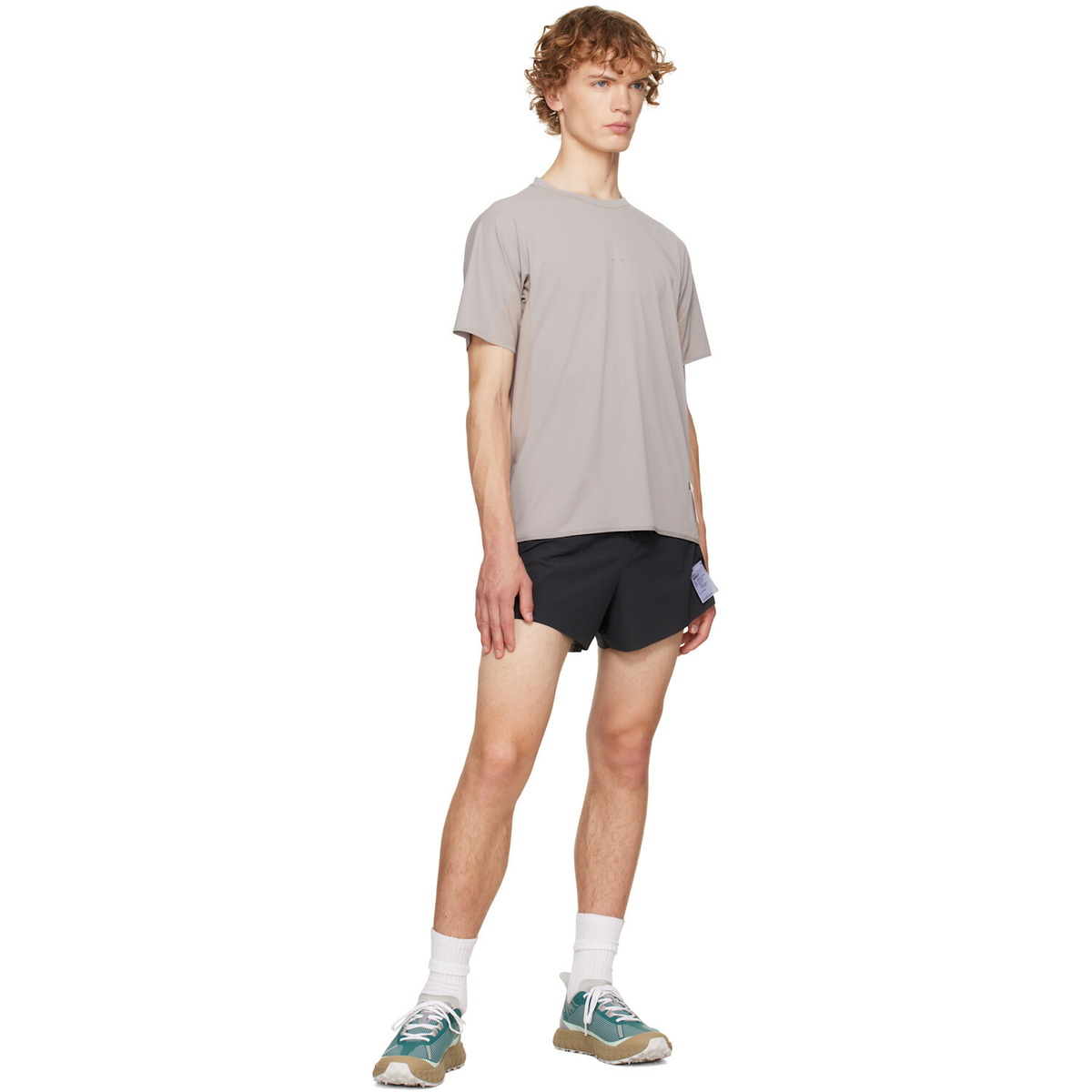 Satisfy Gray AuraLite UV Running T-shirt