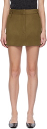 CAMILLA AND MARC Brown Avalon Miniskirt