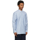 Loewe Blue Cotton Oxford Shirt