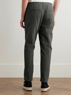 Folk - Slim-Fit Linen and Cotton-Blend Trousers - Green