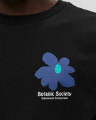 Edmmond Studios Botanic Society Black - Mens - Shortsleeves