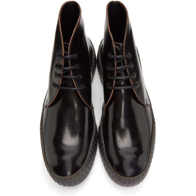 Acne Studios Black Chukka Desert Boots Acne Studios