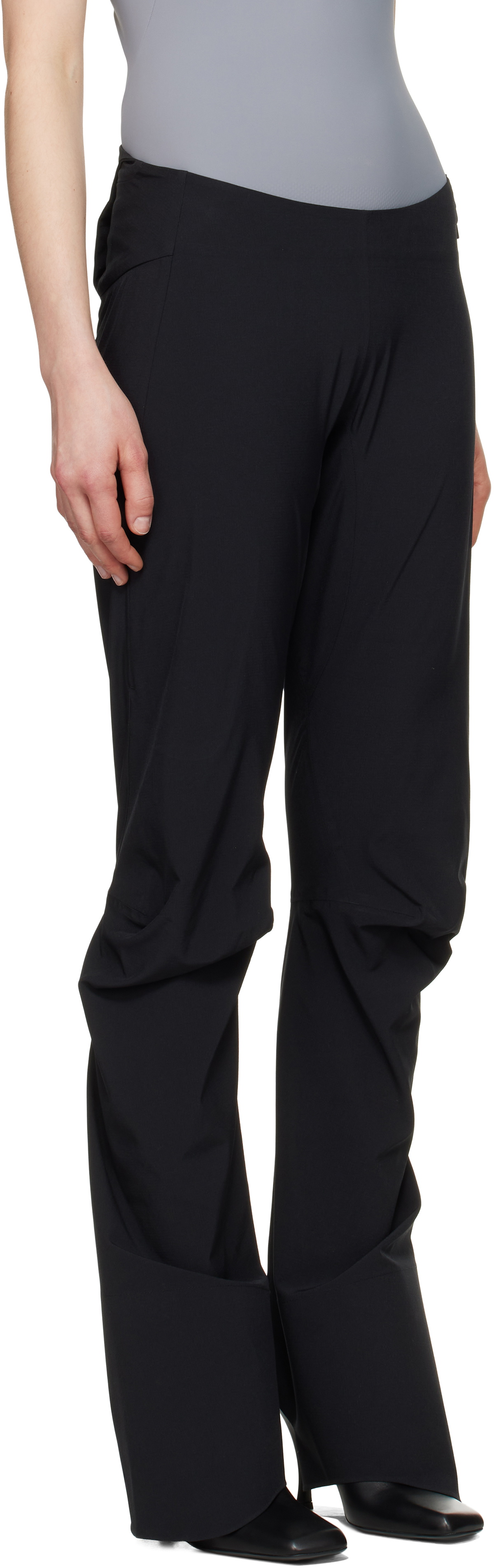 JOHANNA PARV Black Velocity Trousers