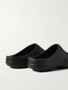 Balenciaga - Crocs Logo-Embossed EVA Slides - Black