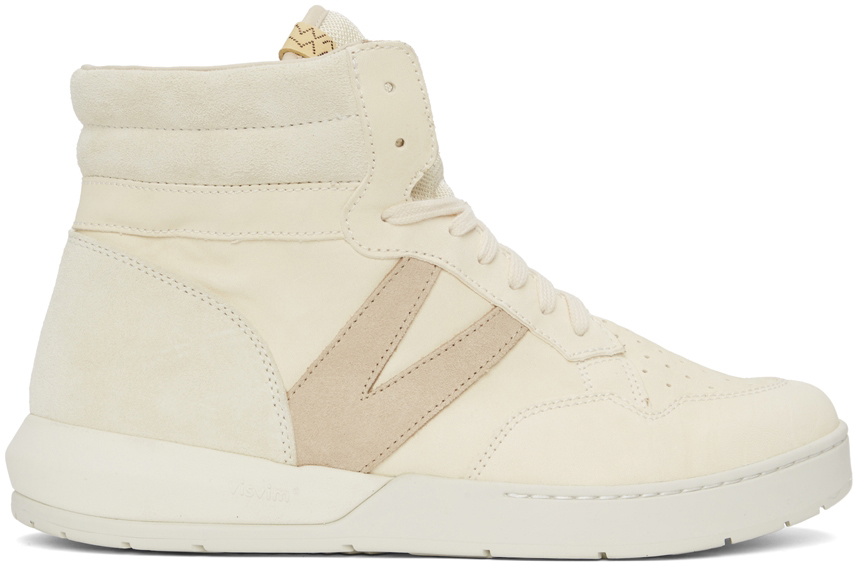 Visvim Off-White Chamberlain Hi Sneakers