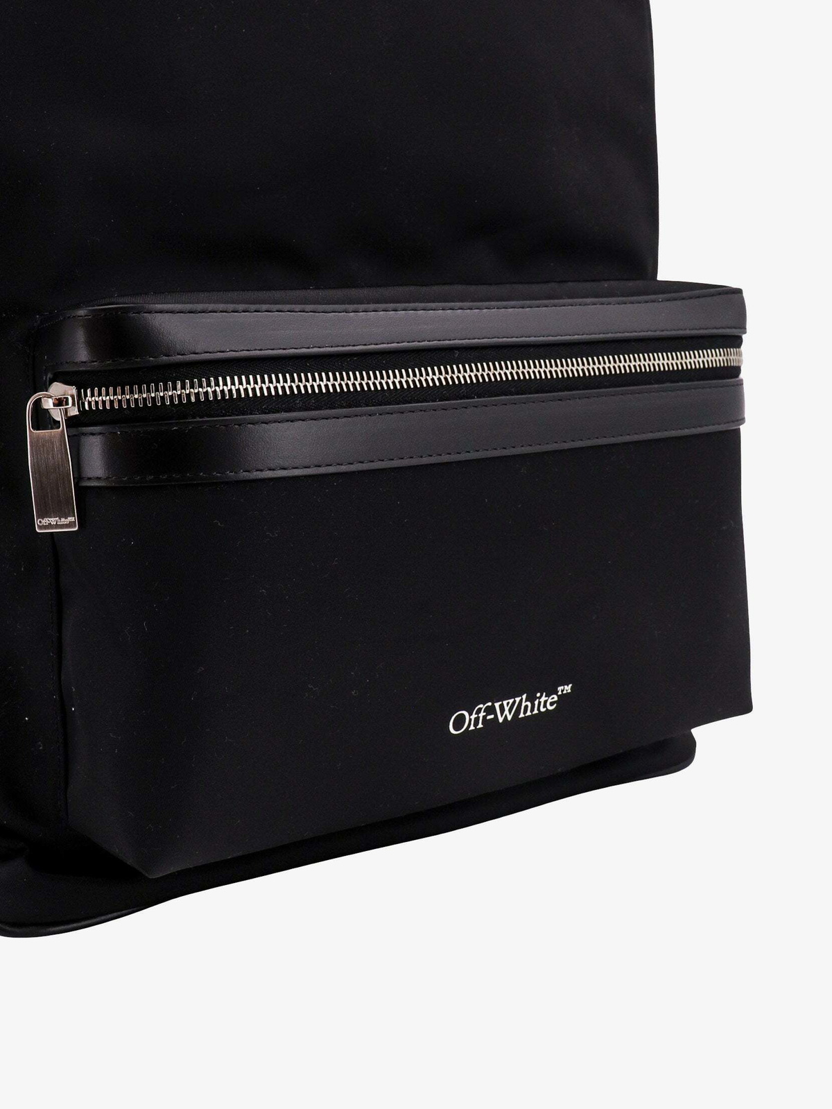 Off-White ブラックバックパック Off White Backpack Black Mens Off-White