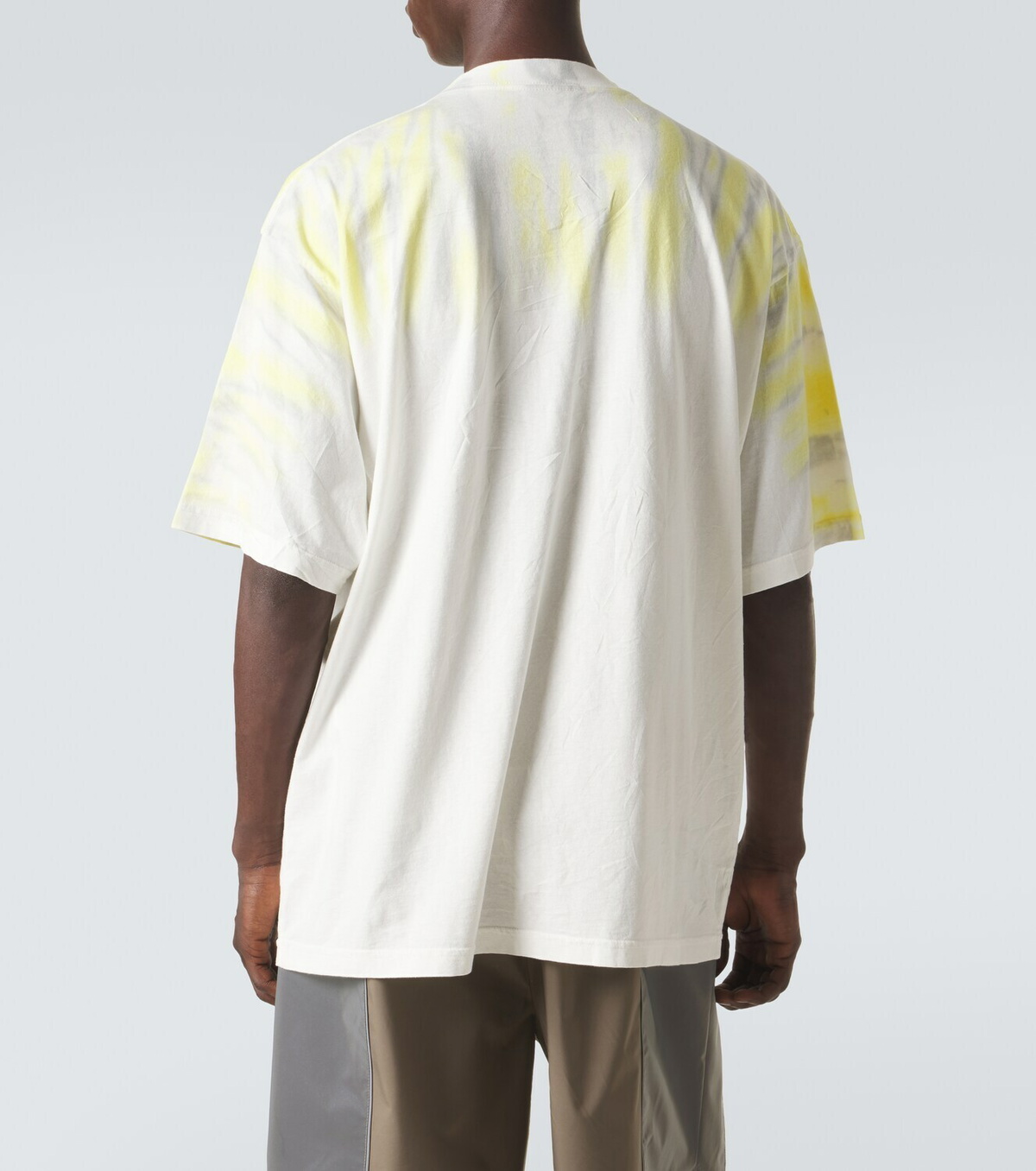 Balenciaga Printed tie-dye cotton jersey T-shirt