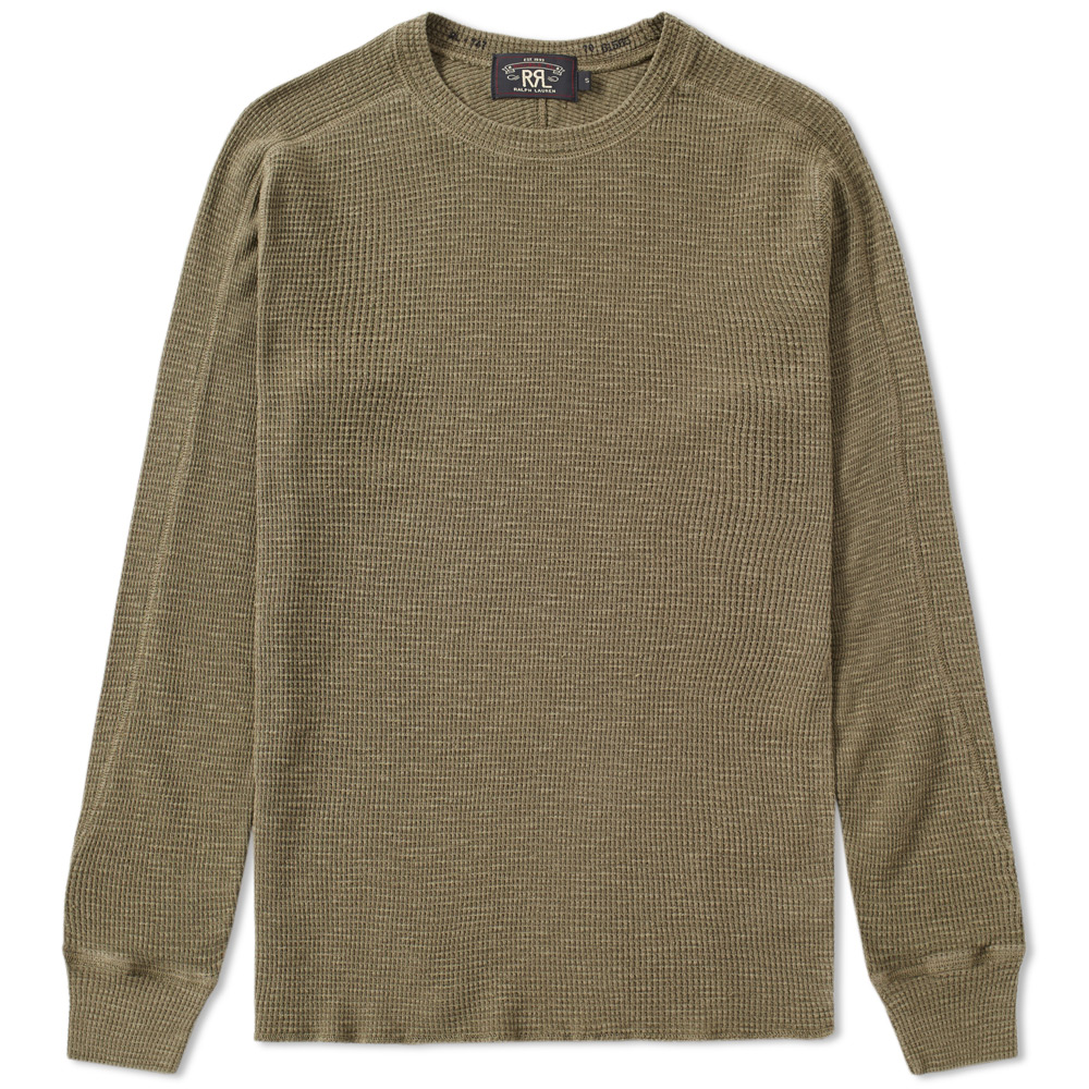 RRL Long Sleeve Waffle Tee RRL by Ralph Lauren