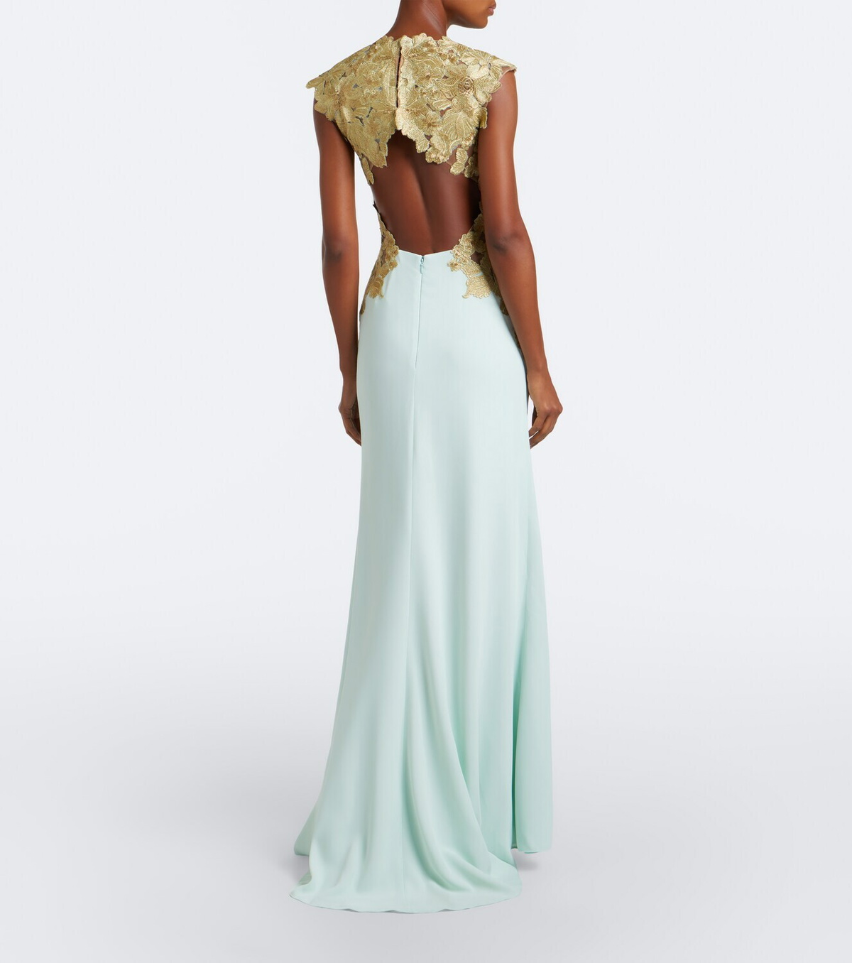 Costarellos Embroidered gown