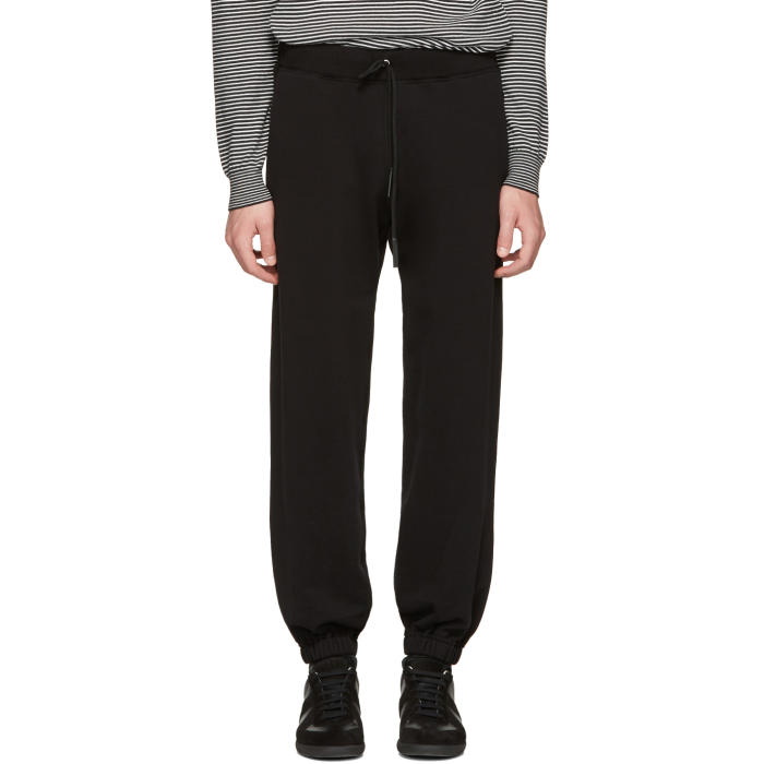 Photo: Maison Margiela Black Oversized Lounge Pants