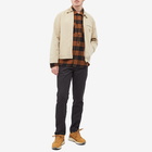 Dickies Men's Sacramento Check Flannel Shirt in Brown Duck