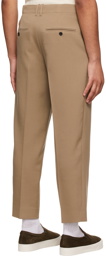 The Row Tan Revere Trousers