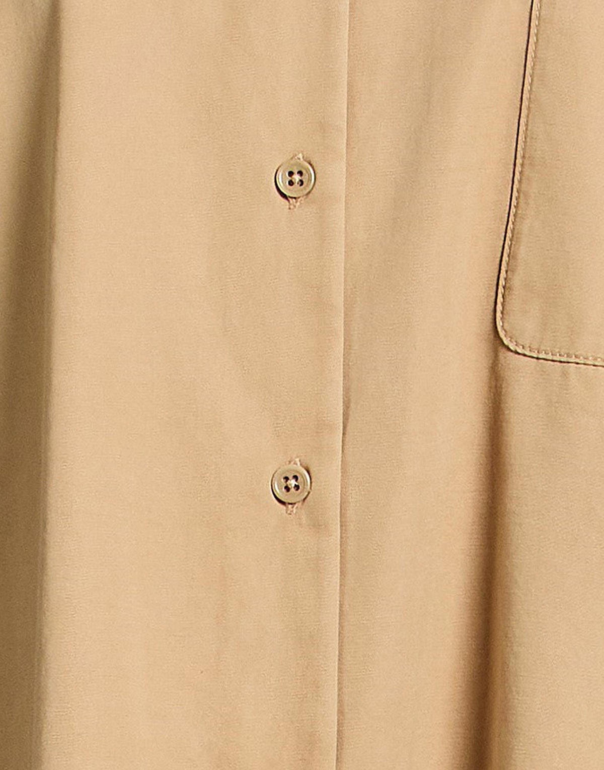 The Row Womens Shirt in Beige