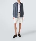 Zegna Cashmere, linen and silk overshirt