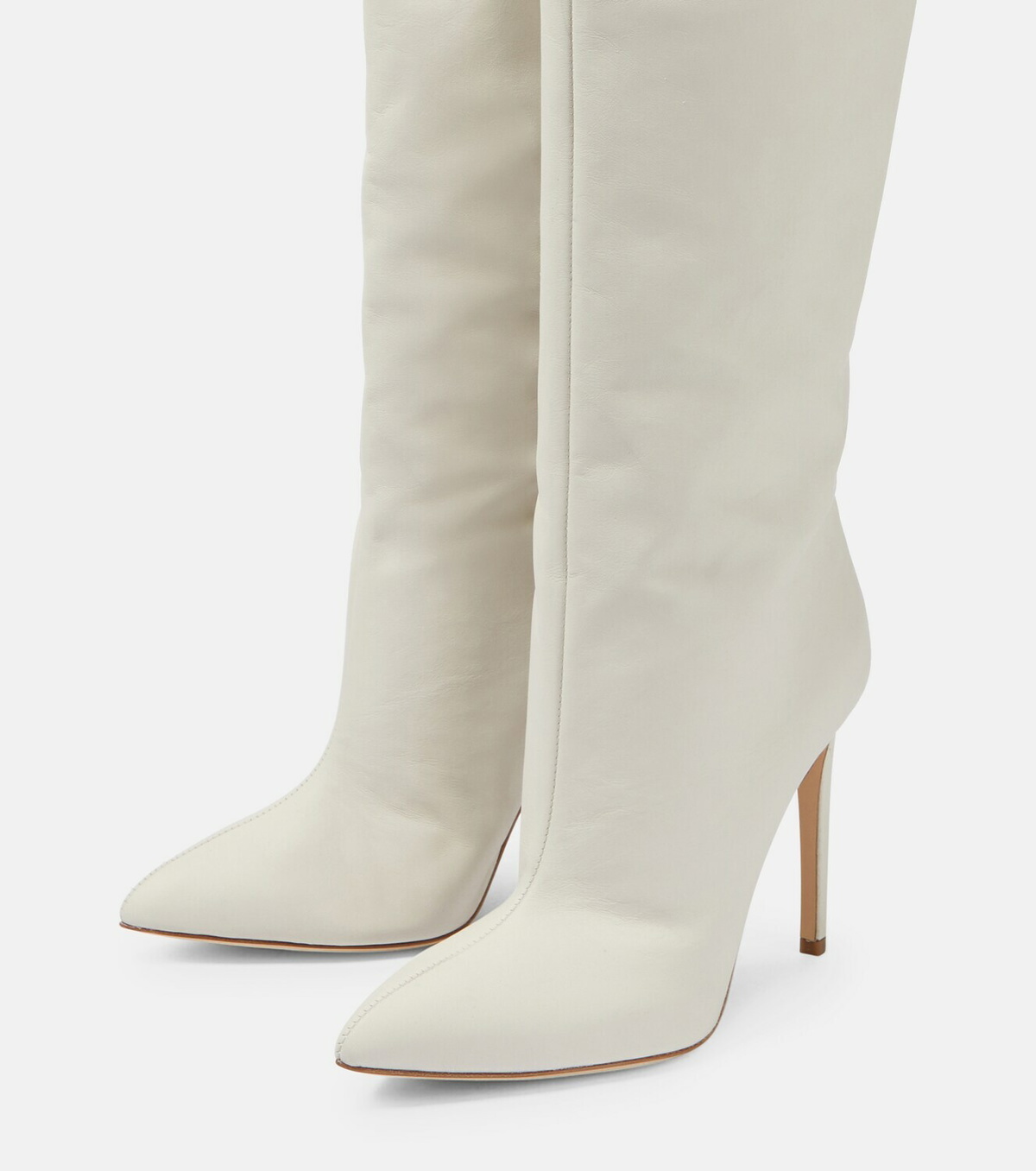 Paris Texas - Fringed leather over-the-knee boots Paris Texas