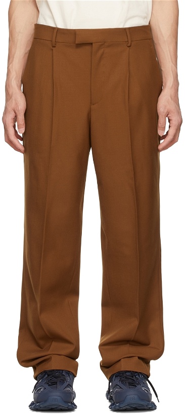 Photo: VTMNTS Brown Wool Trousers