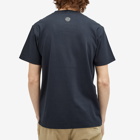 Stone Island Men's Logo T-Shirt in Navy Blue