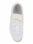 Puma king White Sneakers With Formstrip Logo Detail On The Side And Logo Patch On The Tongue In Leather Unisex