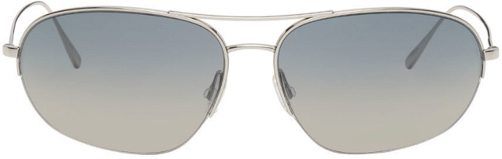 Photo: Oliver Peoples Silver Kondor Sunglasses