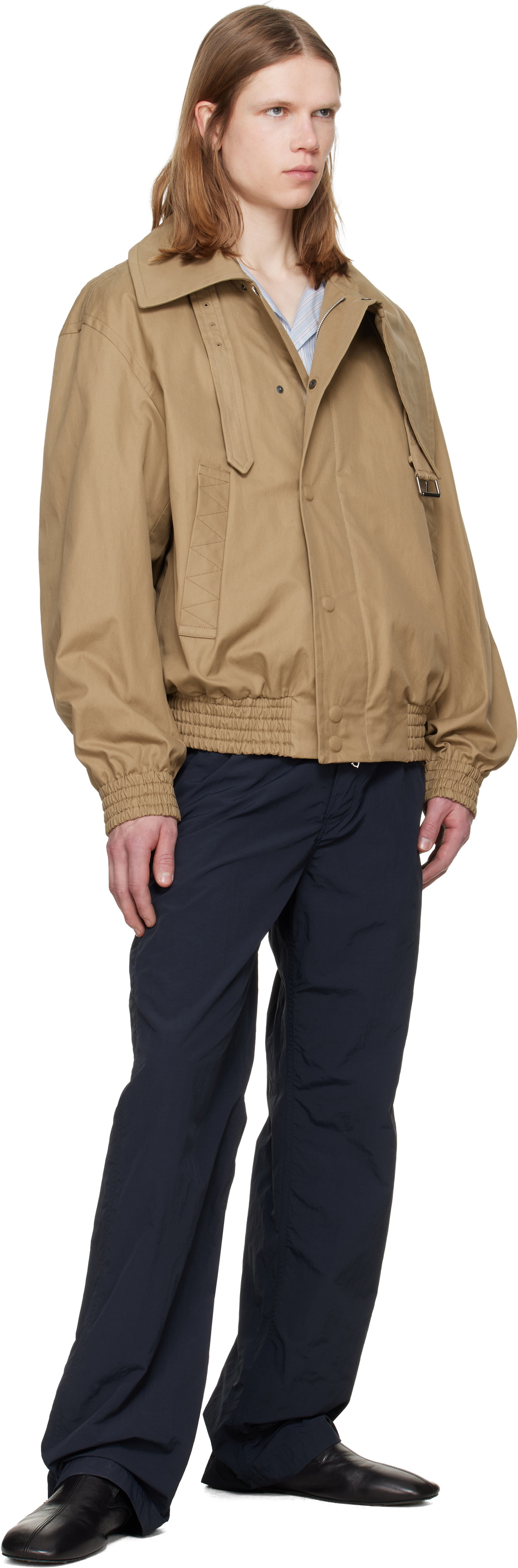 Dries Van Noten Beige Cotton Jacket
