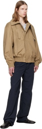Dries Van Noten Beige Cotton Jacket