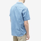 Corridor Men's Washed Denim Vacation Shirt in Indigo