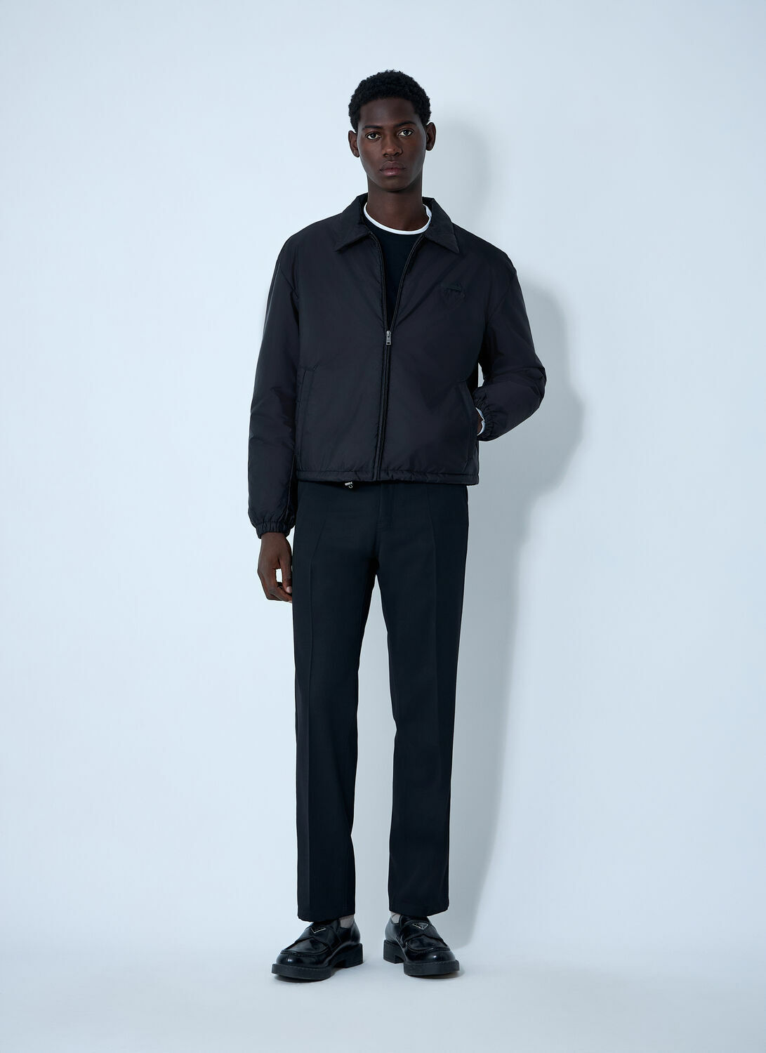 Prada Short Re-Nylon Down Jacket
