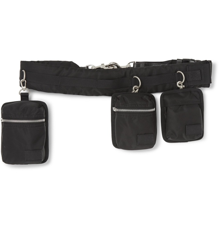 Photo: Sacai - Shell Belt Bag - Black