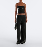 Gucci Embellished crop top