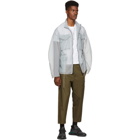 OAMC Grey Transparent Ghost Field Jacket