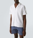 Orlebar Brown Maitan cotton bowling shirt