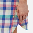 Armor-Lux Women's Madras Check Short Dress in Multi