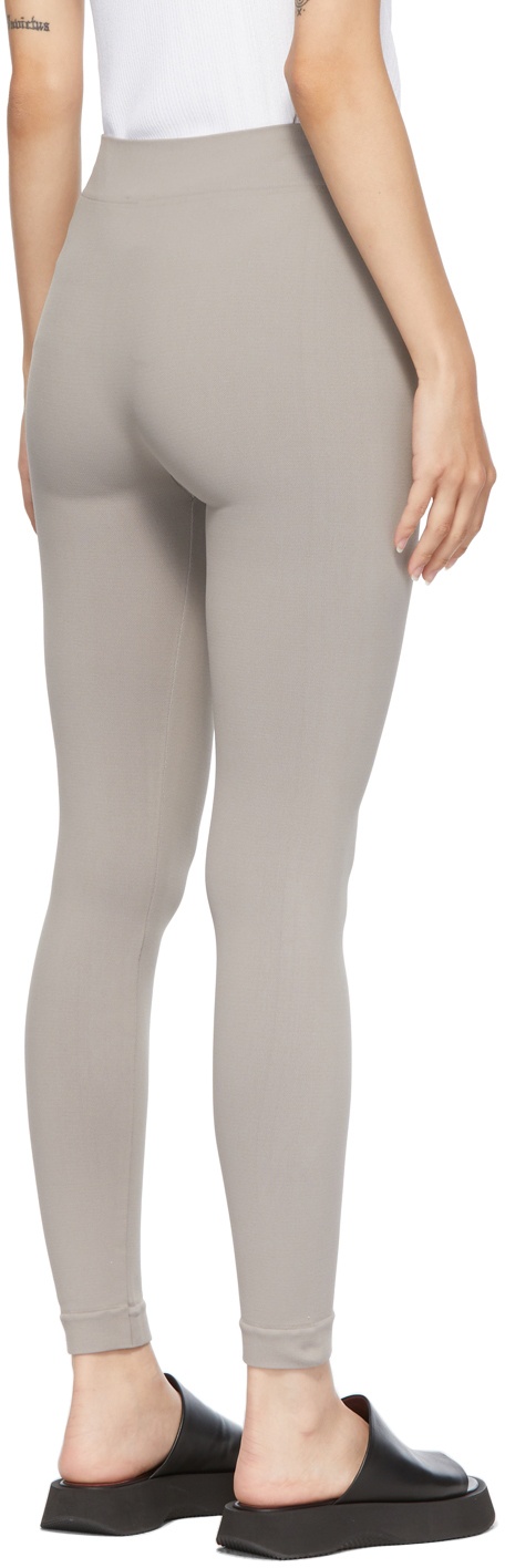 Leggings 'S Max Mara in gray technical fabric