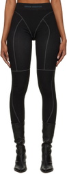 Heron Preston Black Seamless Leggings