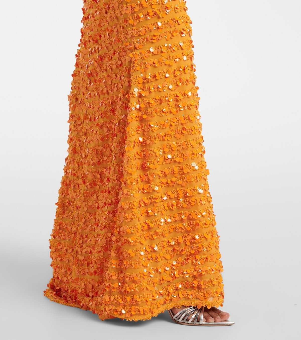 Taller Marmo Candice sequined gown