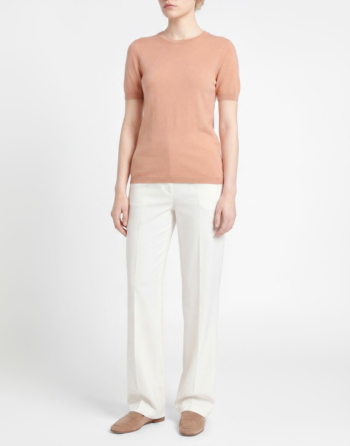Malo Womens Sweater Antique rose
